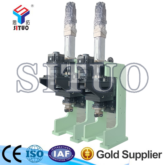 汽車減震器頂膠旋鉚機(jī)